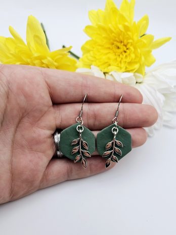 Evergreen Drop Earrings