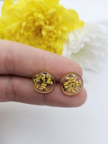 Yellow Rumi Earrings