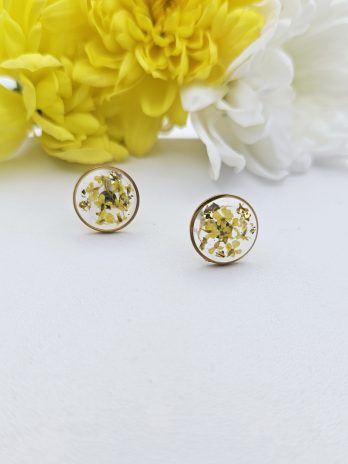 Yellow Rumi Earrings