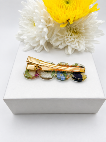 Mixed Real Flower Hair Clip